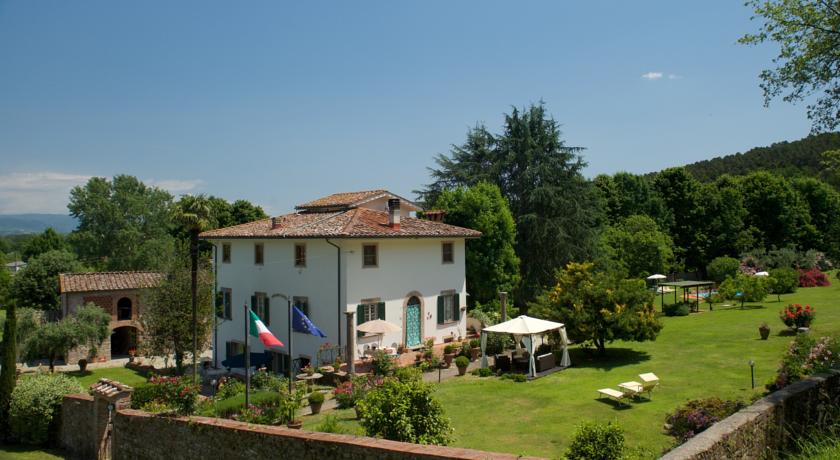 A view of Villa Rossini in Guamo - Capannori (Lucca)