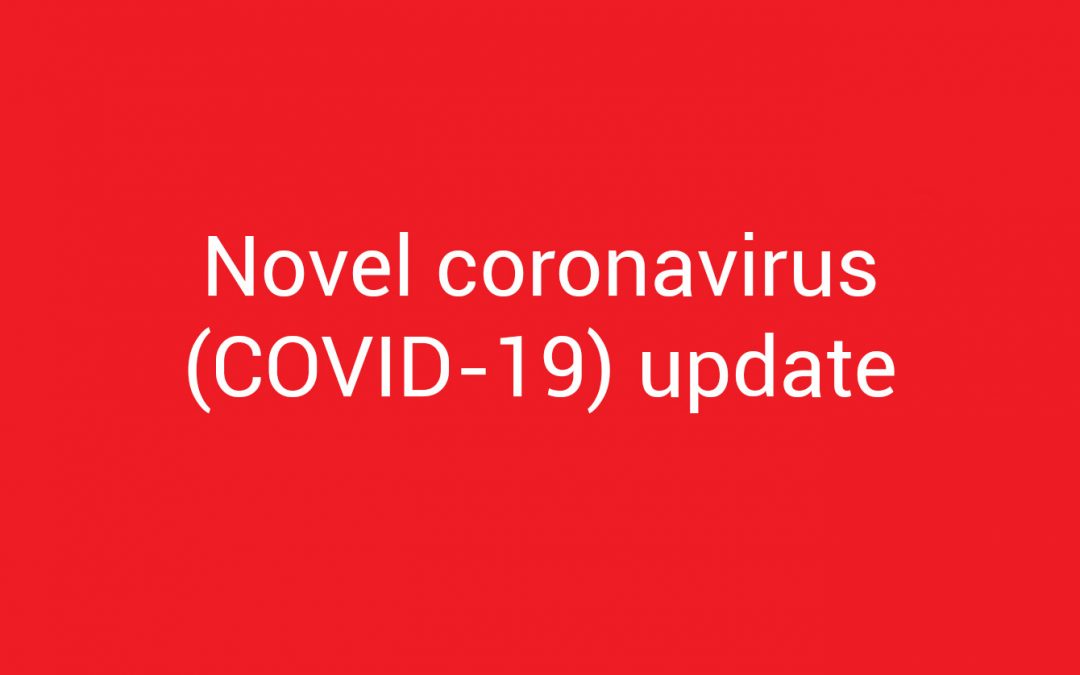 Covid-19 UPDATE